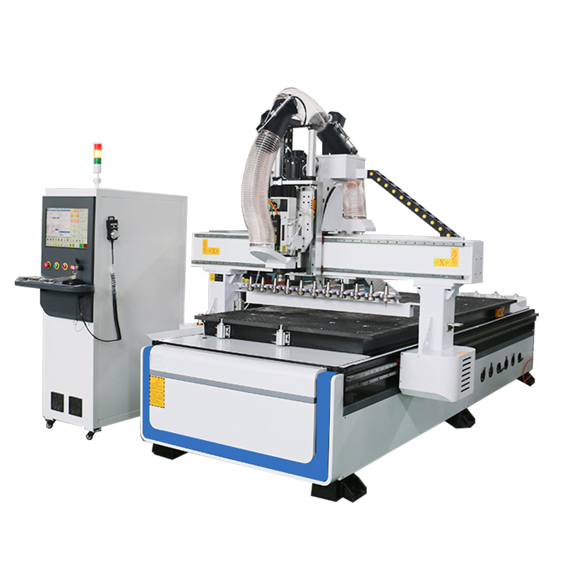 ماكينة توجيه الخشب 1325 ATC CNC مع مبدل أدوات القرص